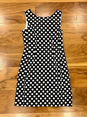 Kate Spade Apple domino print dress